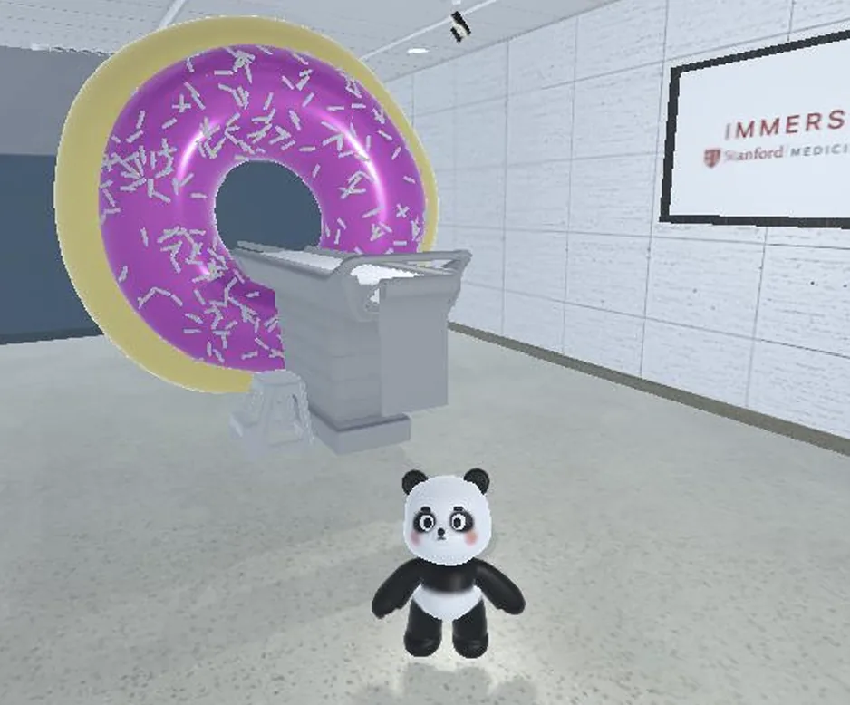 Panda avatar narrator